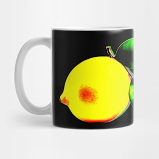 Glitched lemon Mug